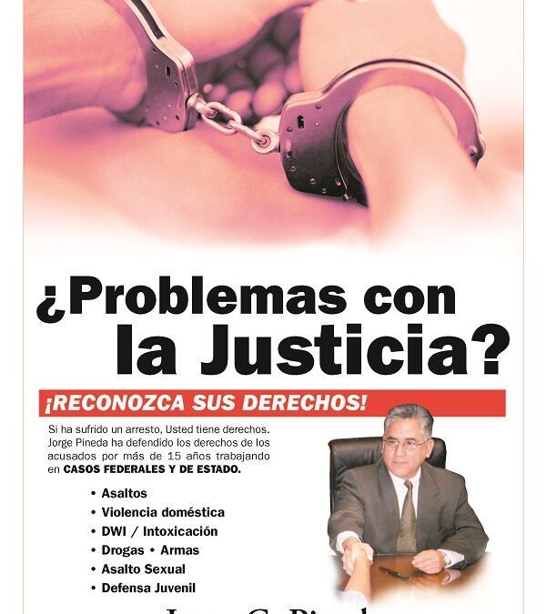 ¿Problemas con la Justicia?